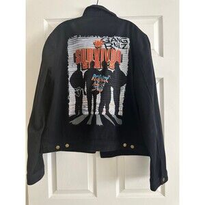 WWF Survivor Series 1997 WWE Denim Jacket WWE Bret Hart Foundation Size XL